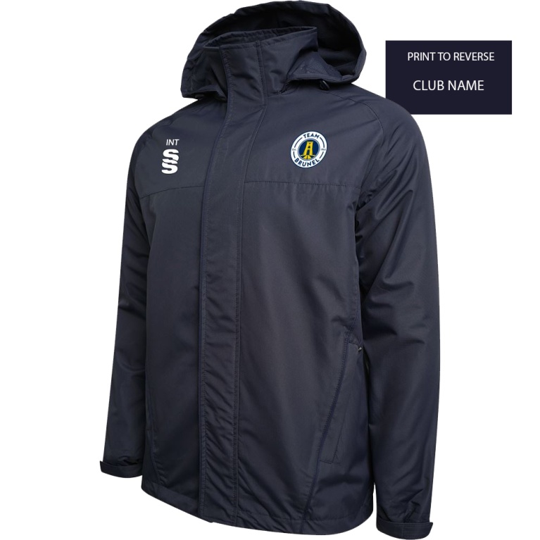 Brunel University Fleeced Line Jacket : Navy