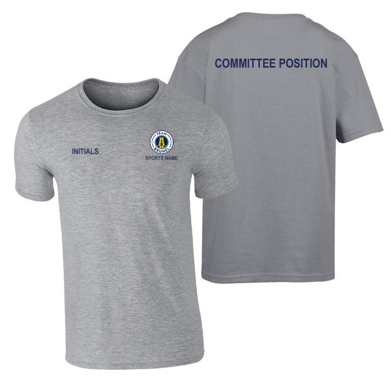 Brunel University Stash - Softstyle Ringspun T-Shirt - Grey