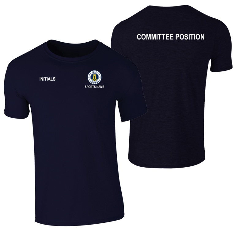 Brunel University Stash - Softstyle Ringspun T-Shirt - Navy