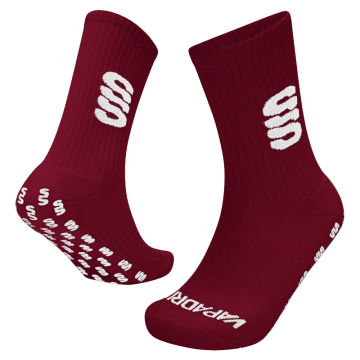 Brunel University - Quarter Gripper Sock - Maroon