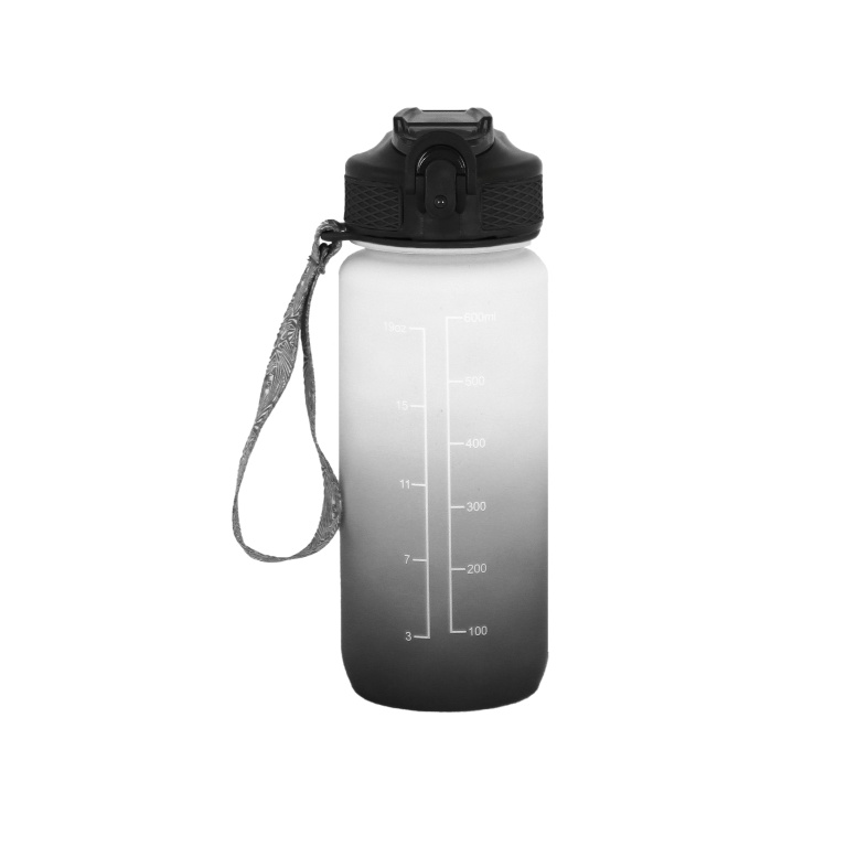 Brunel University - Drinking Bottle - Black/White - 600ML