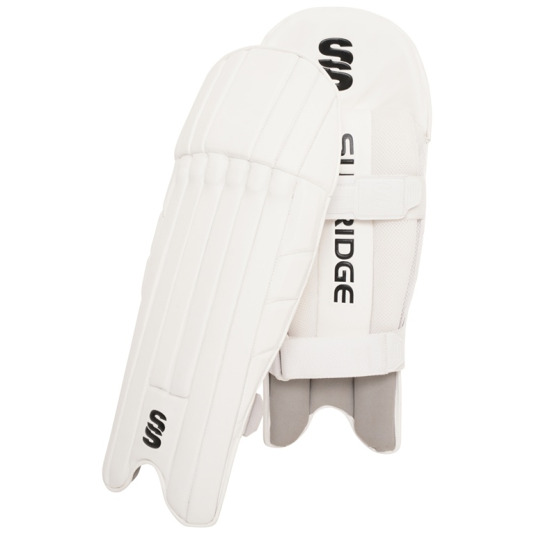 BLADE WICKET KEEPING PADS - White