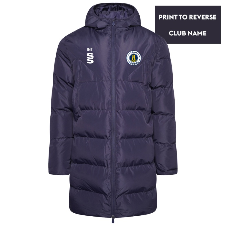Brunel University - Active Long Padded Jacket - Unisex Fit