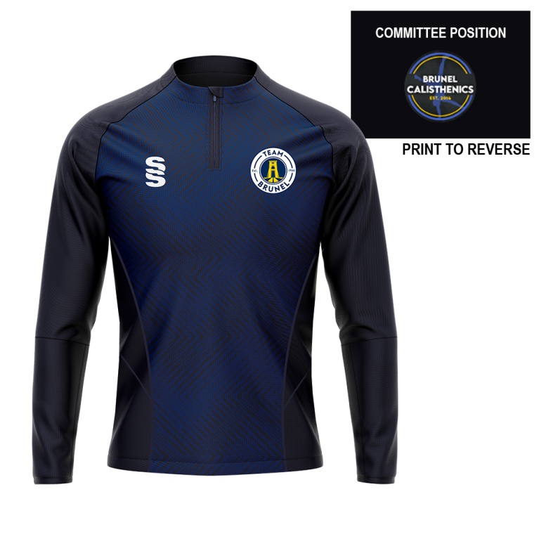 Brunel University - Calisthenics - Volt 1/4 Zip Performance Top - Unisex Fit