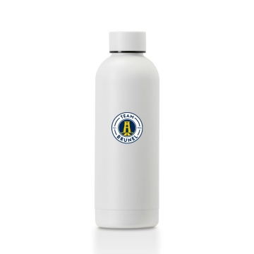 Brunel University - Stainless Steel Bottle - White - 500ML
