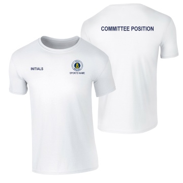 Brunel University Stash - Softstyle Ringspun T-Shirt - White