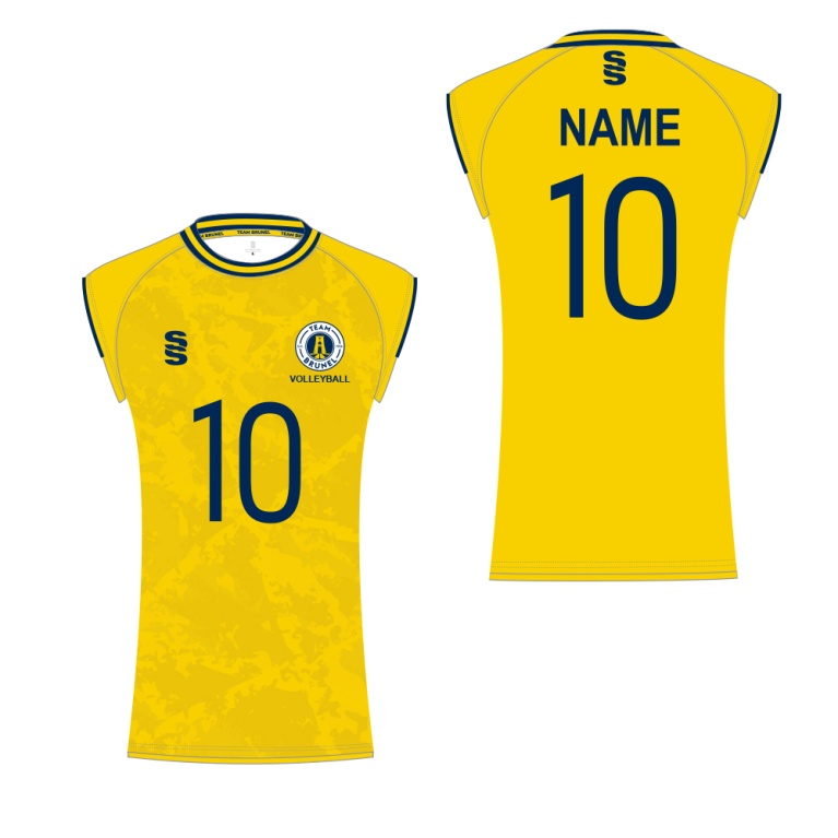 Brunel Volleyball - Away Playing Shirt - Women's Fit