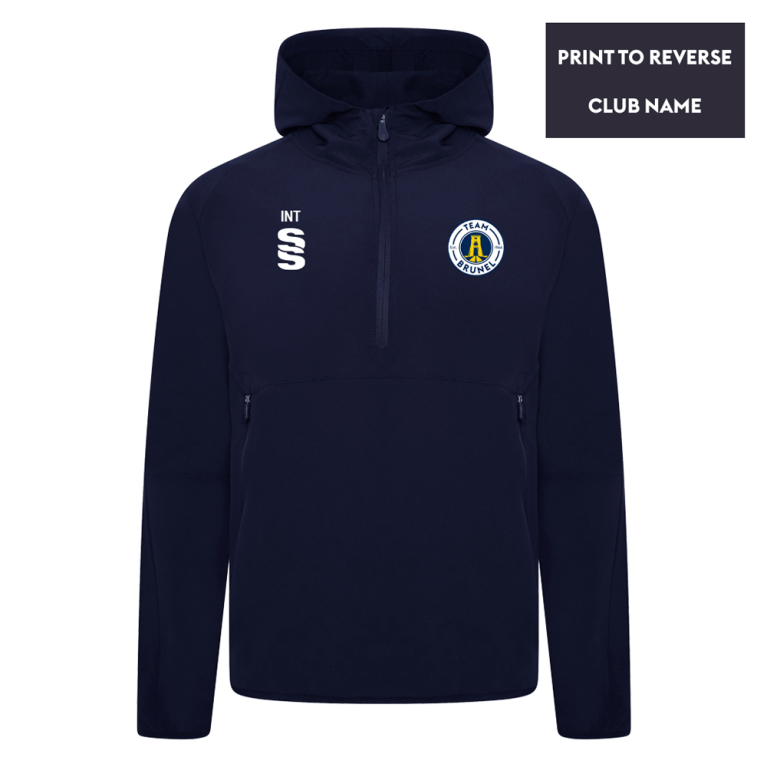 Brunel University - Dual Elite 1/4 Zip Hoody / Rain Jacket - Unisex Fit
